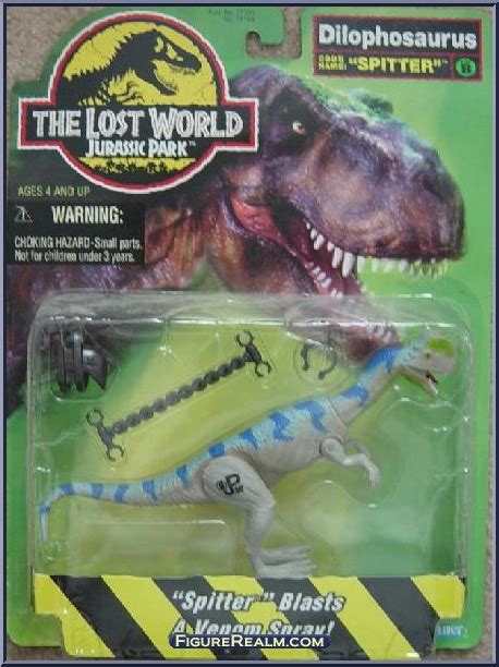 Dilophosaurus Spitter Jurassic Park Lost World Dinos Series 1