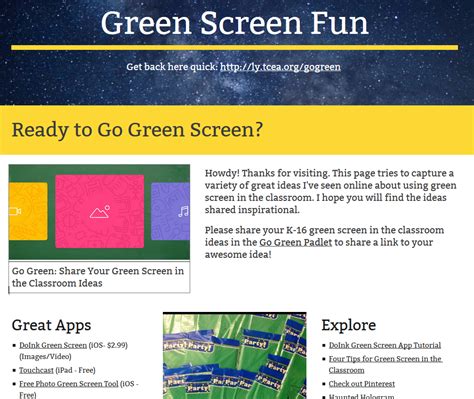 Four Tips For Green Screen In The Classroom Technotes Blog