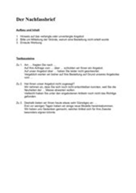 Manchmal reicht ein werbebrief nicht aus, um den kunden zum kauf zu motivieren. 4teachers: Lehrproben, Unterrichtsentwürfe und ...