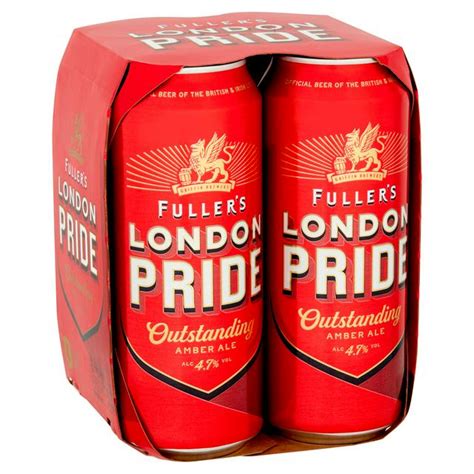 Fullers London Pride Ale Cans 4 X 500ml £6 Compare Prices