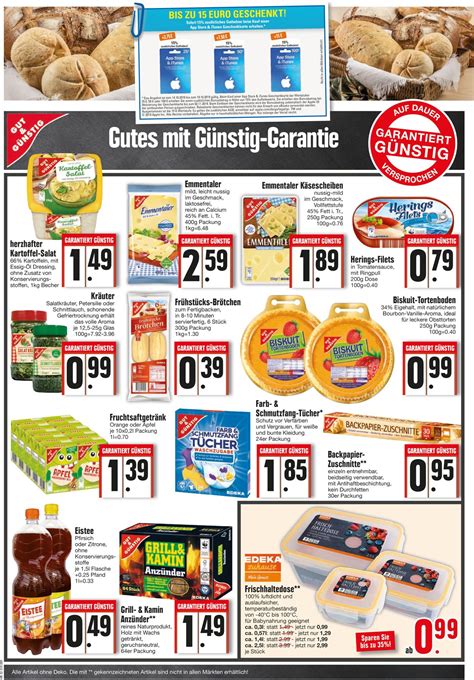 Erstaunliche angebote und aktionen für emmentaler bei edeka. Edeka Aktueller Prospekt 14.10 - 19.10.2019 [14 ...