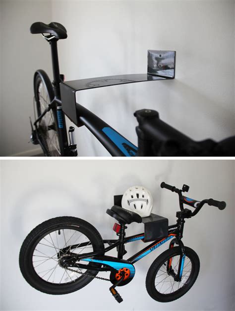 Do you know how to put a bike on a bike rack? Put Your Bike On Display With These Wall Mounted Bike Racks