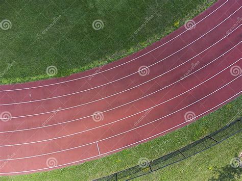 Sky View Of A Racetrack Stock Image Image Of Track 224090589