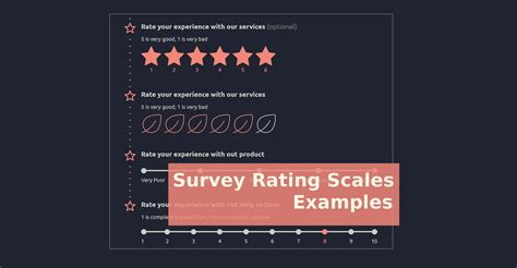20 Free Ready Made Survey Rating Scale Examples On A Scale Of 1 To 10