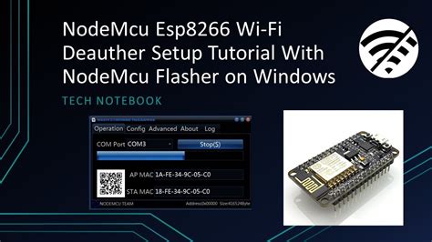 Nodemcu Esp8266 Wi Fi Deauther Setup Tutorial Youtube