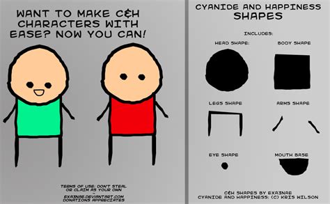 How To Draw Cyanide And Happiness Characters Guywarick