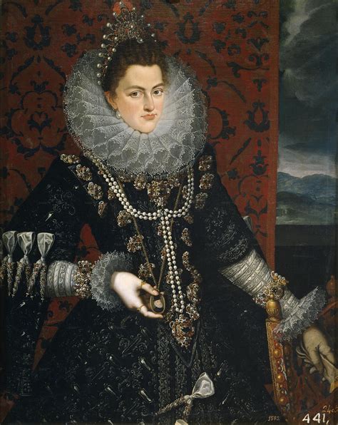 1598 Isabel Clara Eugenia By Juan Pantoja De La Cruz Colección Real