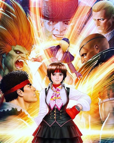 Amazing Artwork By Shinkiro Love It Streetfighter Capcom 2019