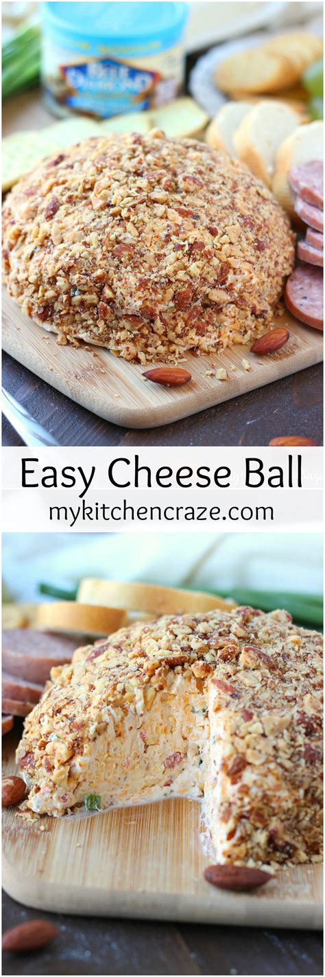 Easy Cheese Ball My Kitchen Craze