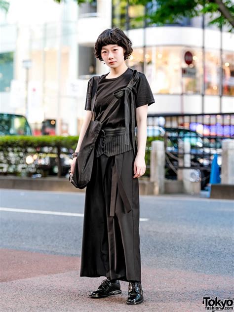 minimalist japanese street fashion w yohji yamamoto 3 4 three quarter church s shoes