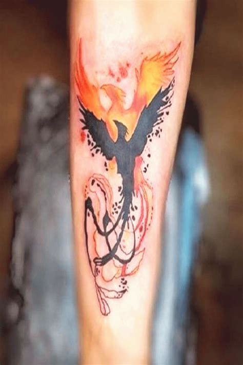 Small Phoenix Tattoo Best Phoenix Tattoos For Men Cool Phoenix Tattoo