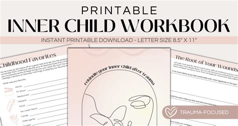30 Inner Child Worksheets For Healing And Happiness Ambitiously Alexa