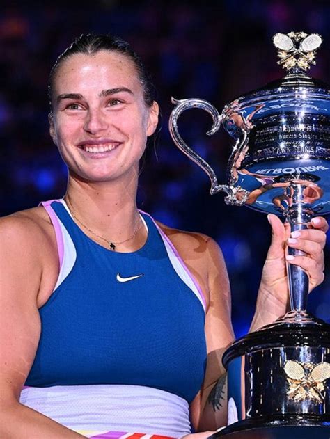 at the australian open aryna sabalenka wins her first grand slam title usa viral story