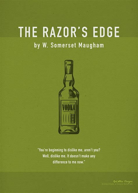 The Razors Edge By W Somerset Maugham Greatest Books Ever Art Print