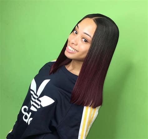 Middle Part Sewin By: Certified_touch Pinterest @Hair ...