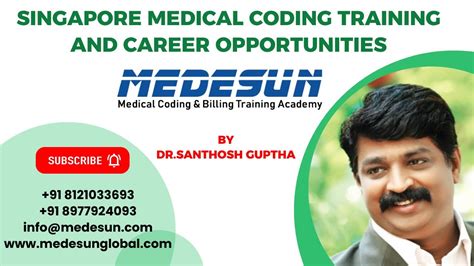 Singapore Medical Coding Training And Career Opportunities Medesun