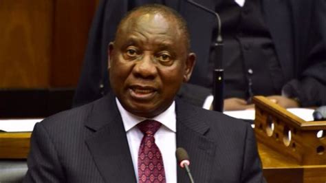 Sa Cyril Ramaphosa Address By South Africas President During