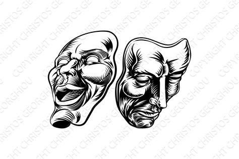 50 Comedy Drama Masks Images Comedy Walls