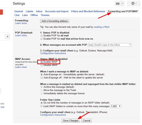 What Are The Gmail Imap Settings And How To Enable And Use Them