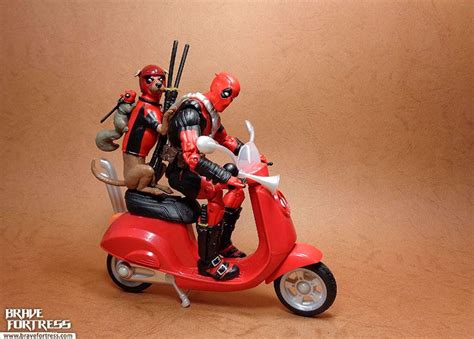 Marvel Legends Legendary Riders Deadpool Corps Brave Fortress