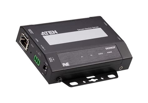 2 Port Rs 232 Secure Device Server With Poe Sn3002p Aten Secure