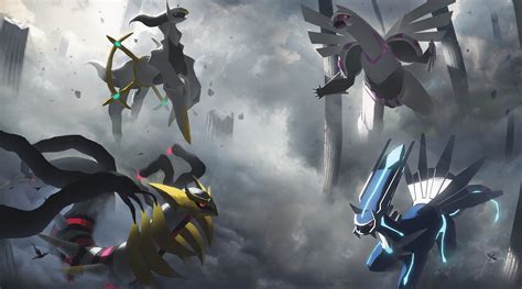 Giratina Arceus Dragapult Dialga Palkia And 4 More Pokemon Drawn