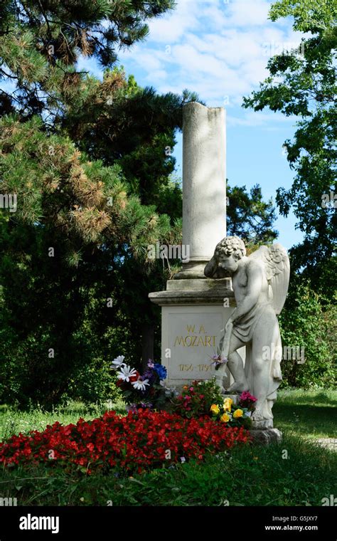 Grave Of Wolfgang Amadeus Mozart In A Common Grave At The St Marx