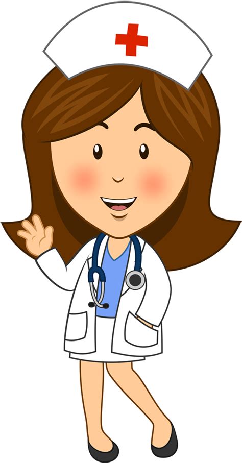 Woman Nurse Guide Clipart Cartoon Nurse Png Transparent Png Full Images