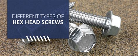 Different Types Of Hex Head Screws All Points Fasteners