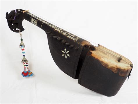 Antique Traditional Folk Musical Instrument Afghanistan Rubab Rabab