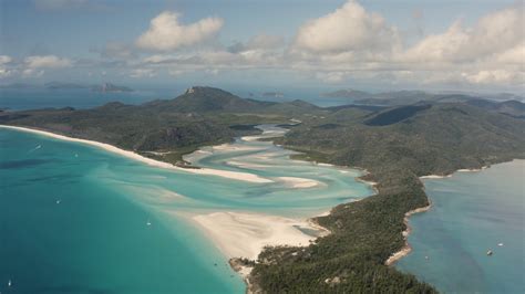 Aerial View Of Whitehaven Beach Whitsunday Stock Footage Sbv 338964868