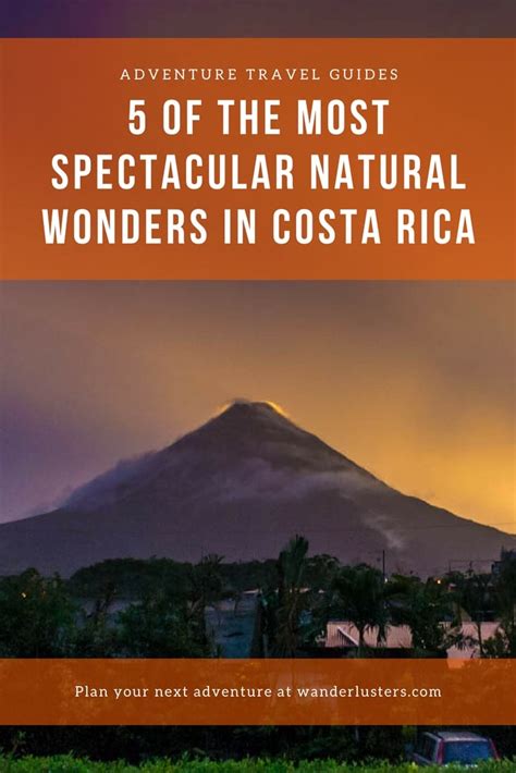 Costa Rica Top 5 Natural Wonders