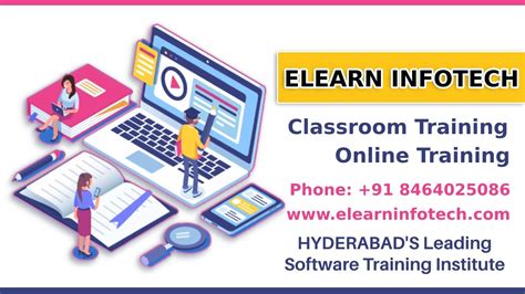 Elearn Infotech Software Training Institute In Hyderabad Youtube
