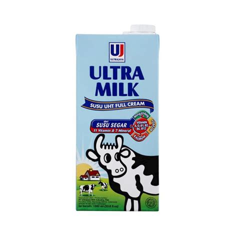 Ultra Milk Uht Plain 1000ml Exclusive Istyle
