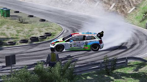 Assetto Corsa Rallyvw Polo Wrc In Peklo Great Track Youtube
