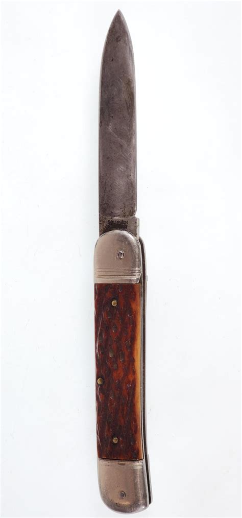 Lot Vintage Solingen Springer Switchblade Knife