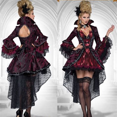 Vampire Cosplay Costumes Luxury Evil Queen Dress For Adult