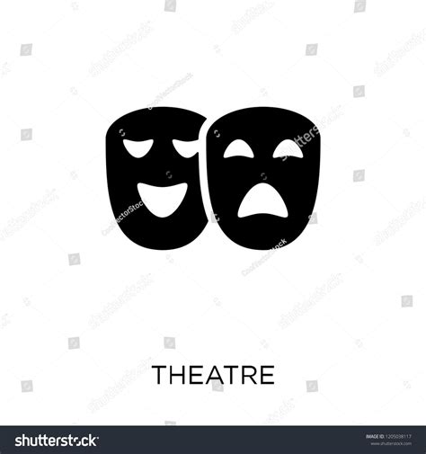 Theatre Icon Theatre Symbol Design From Cinema Collection Simple