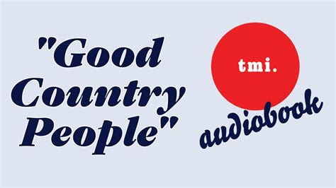 Good Country People Flannery Oconnor Audiobookoriginal