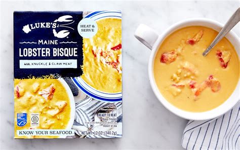 Maine Lobster Bisque 12 Oz Lukes Lobster Good Eggs