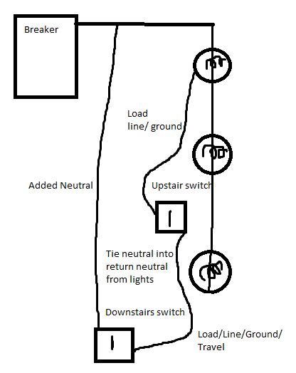 electrical   steal  neutral wire   circuit home improvement stack exchange