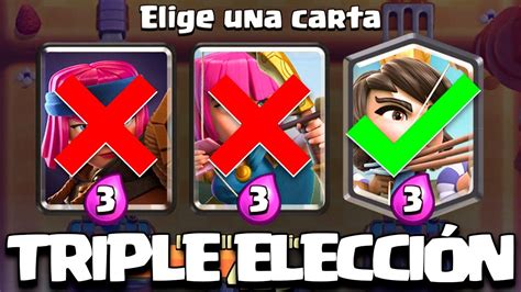 Ya EstÁ AquÍ El Torneo Mundial De Triple ElecciÓn😳 Clash Royale