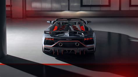 Lamborghini Aventador Svj 63 Roadster 2020 4k 3 Wallpaper Hd Car
