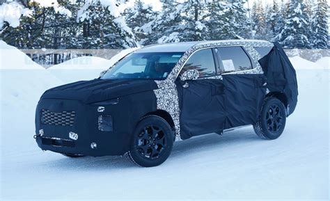 Check spelling or type a new query. Full-Size Hyundai SUV Spied ahead of 2019 Debut | News ...