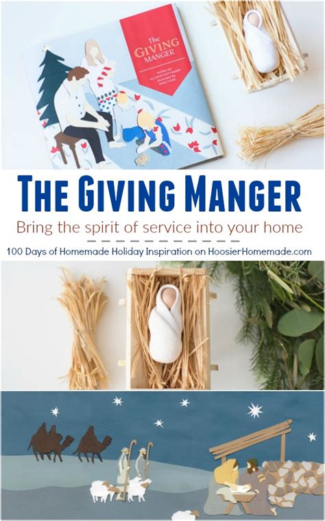 Christmas is amazing time in people's life. The Giving Manger: Holiday Inspiration - Hoosier Homemade