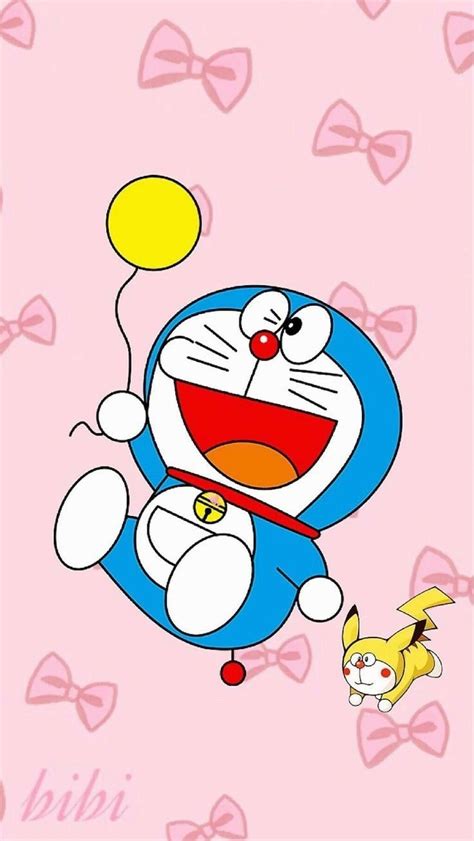 Gambar Kartun Doraemon Naik Vespa