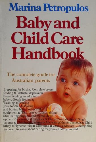 Baby And Child Care Handbook By Marina Petropulos Open Library