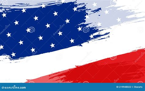 Abstract American Flag Background Design Stock Vector Illustration Of