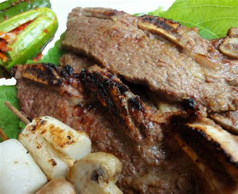 La Galbi La Style Grilled Beef Short Ribs Recipe By Maangchi