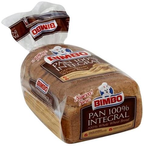 Bimbo 100 Whole Wheat Bread Bread 24 Oz Nutrition Information Innit